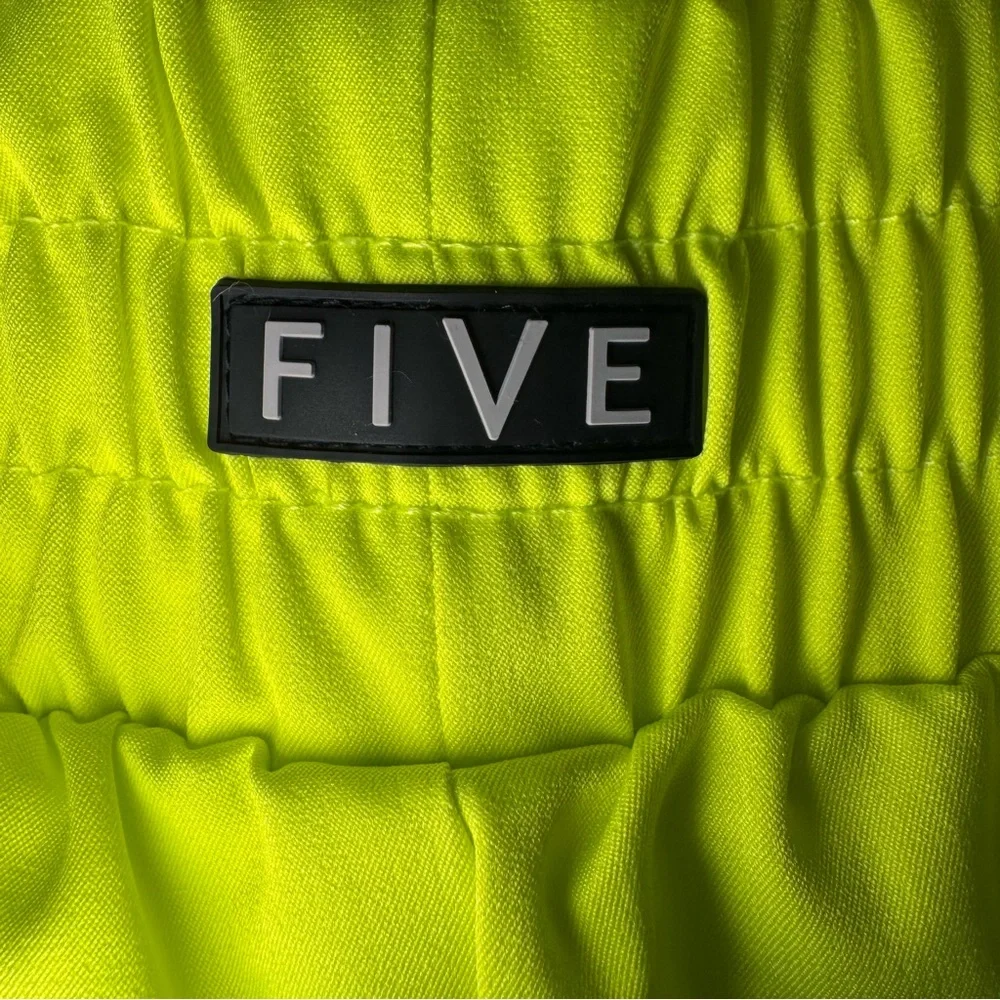 Five The Label Neon Yellow Shorts Women's XS - Picture 3 of 5